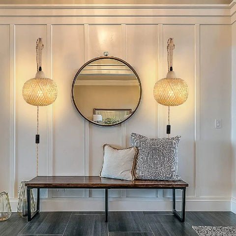 APPLIQUE MURALE BOIS Babou - Lumière de Léora