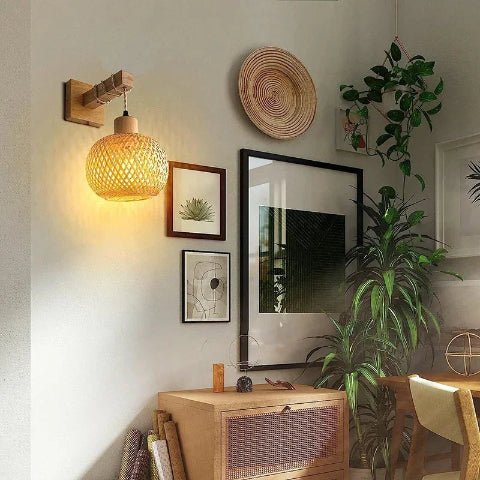 APPLIQUE MURALE BOIS Babou - Lumière de Léora
