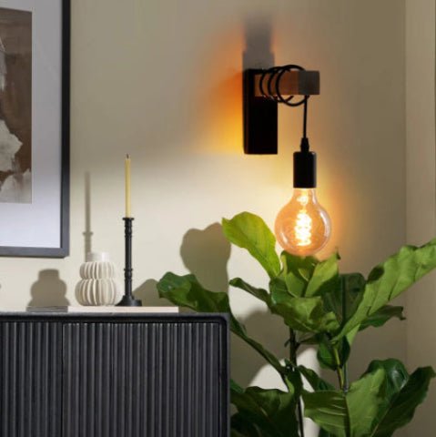 APPLIQUE MURALE BOIS Livio - Lumière de Léora