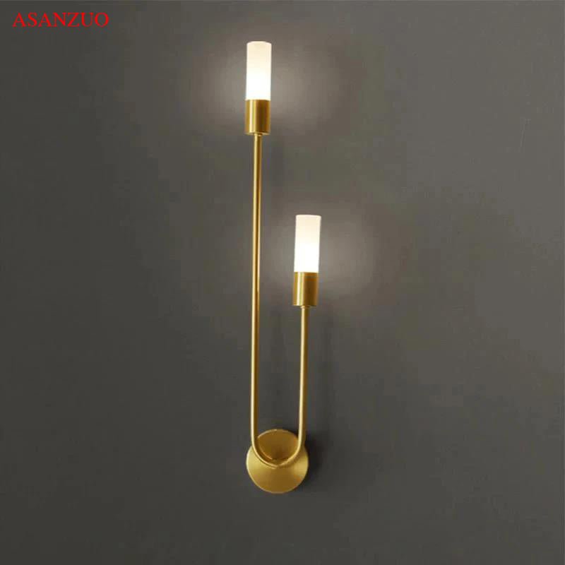APPLIQUE MURALE DORÉE | Chandelier - Lumière de Léora