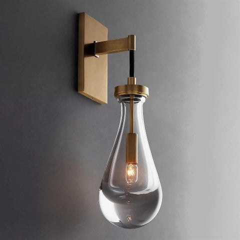 applique-murale-en-verre-bronze