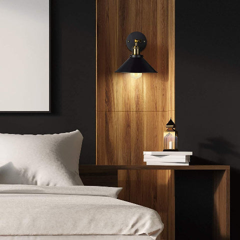 applique murale industrielle chambre