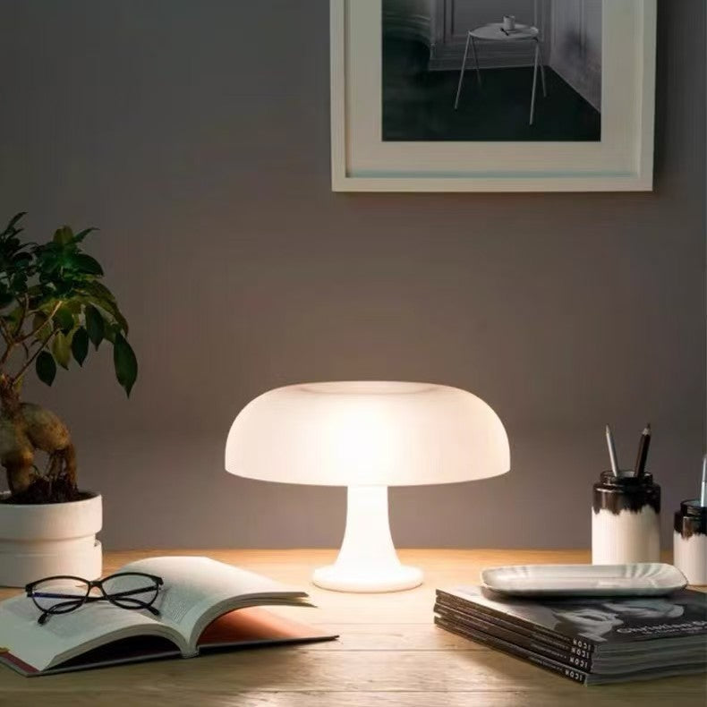 LAMPE CHAMPIGNON BLANCHE| Pure