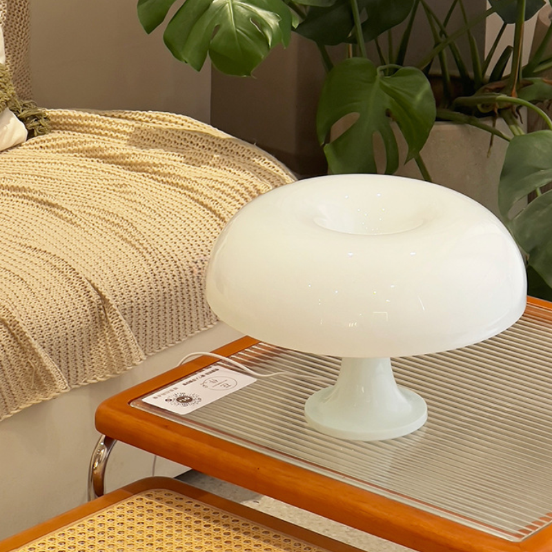 LAMPE CHAMPIGNON BLANCHE| Pure
