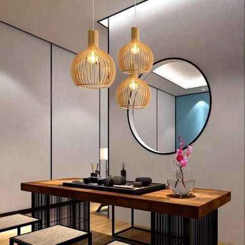 LAMPE SUSPENDUE| Cage - Lumière de Léora