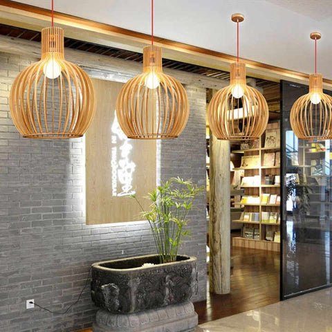 LAMPE SUSPENDUE| Cage - Lumière de Léora