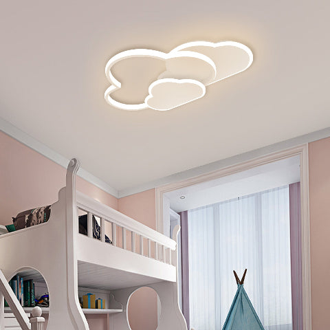 plafonnier nuage blanc