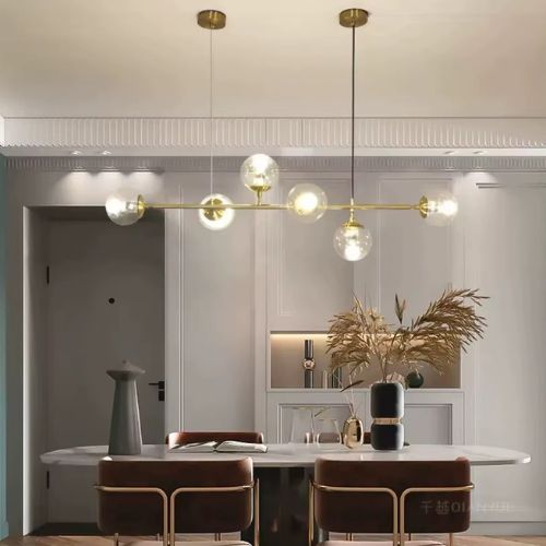suspension en verre transparent