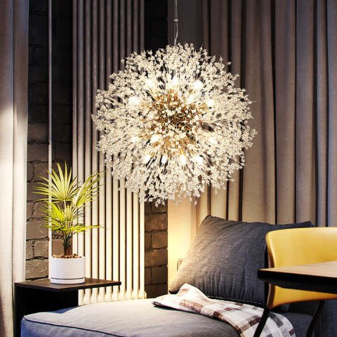 SUSPENSION FLEUR | Pissenlit - Lumière de Léora