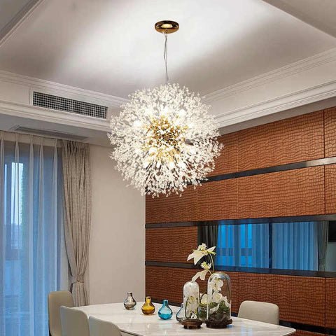SUSPENSION FLEUR | Pissenlit - Lumière de Léora