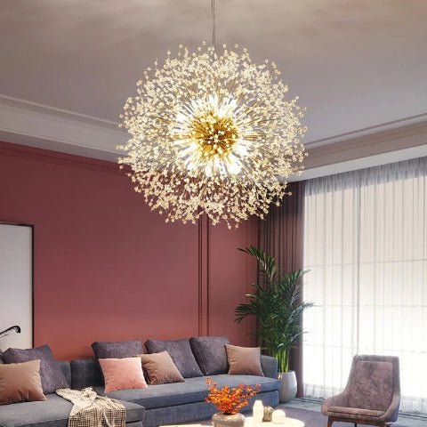 SUSPENSION FLEUR | Pissenlit - Lumière de Léora