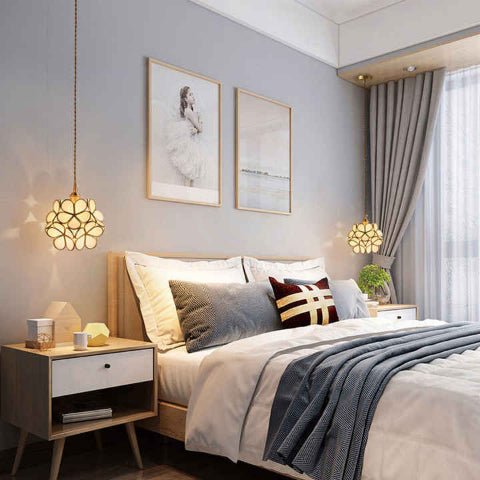 suspension-fleur-spring-creme-lampe-de-chevet