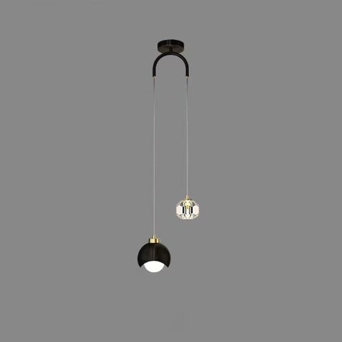 SUSPENSION VERRE | Cristal - Lumière de Léora