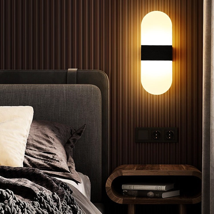 Applique murale design structurée — Lumen Curve