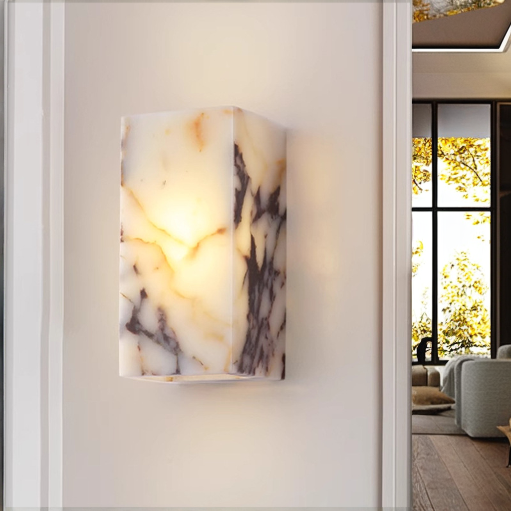 Applique murale design en marbre — Elya Bloc