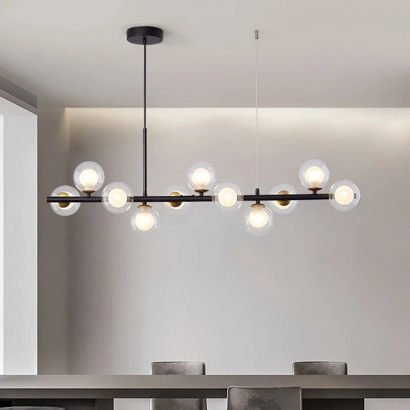 Suspension en verre fumé —  HORIZON Smoky