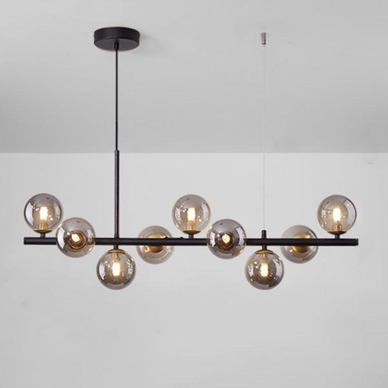 Suspension en verre fumé —  Horizon SMOKY