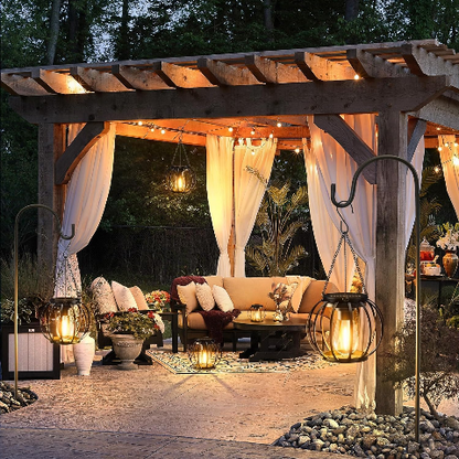 lanterne-solaire-sous pergola