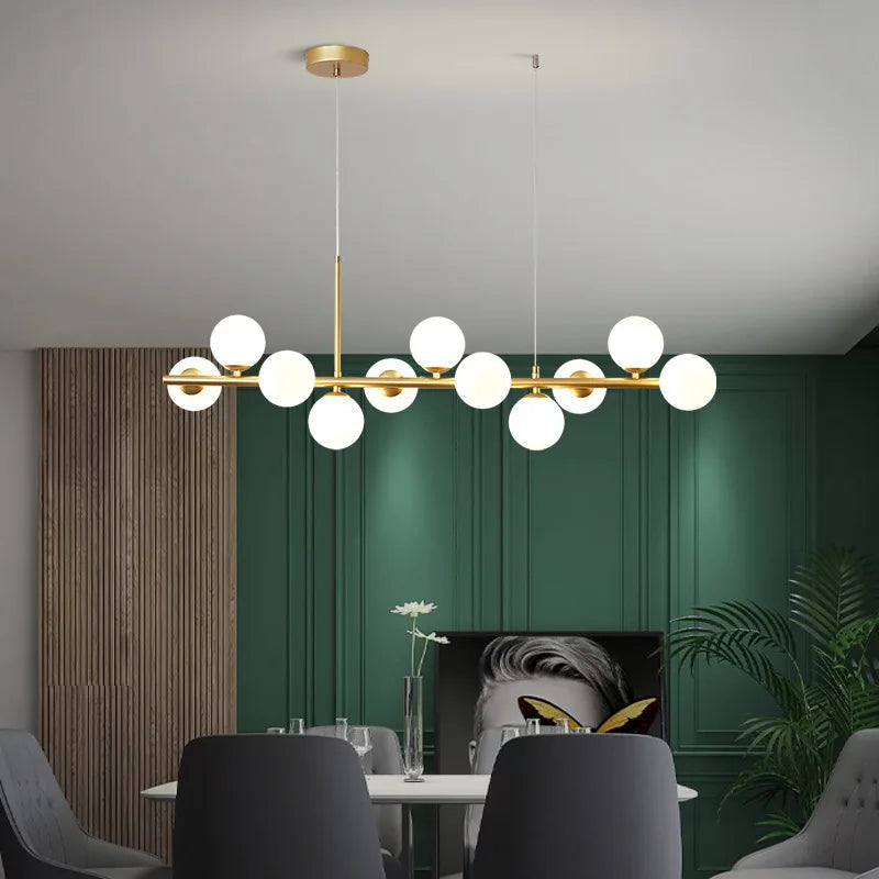 Suspension en verre fumé —  HORIZON Smoky