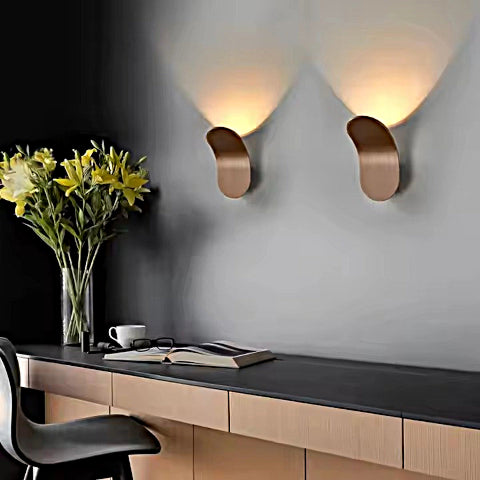 APPLIQUE MURALE BOIS | Ovale - Lumière de Léora