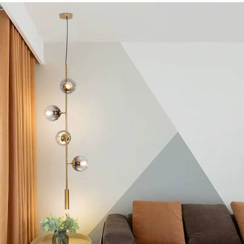 Suspension en verre fumé —  Horizon SMOKY