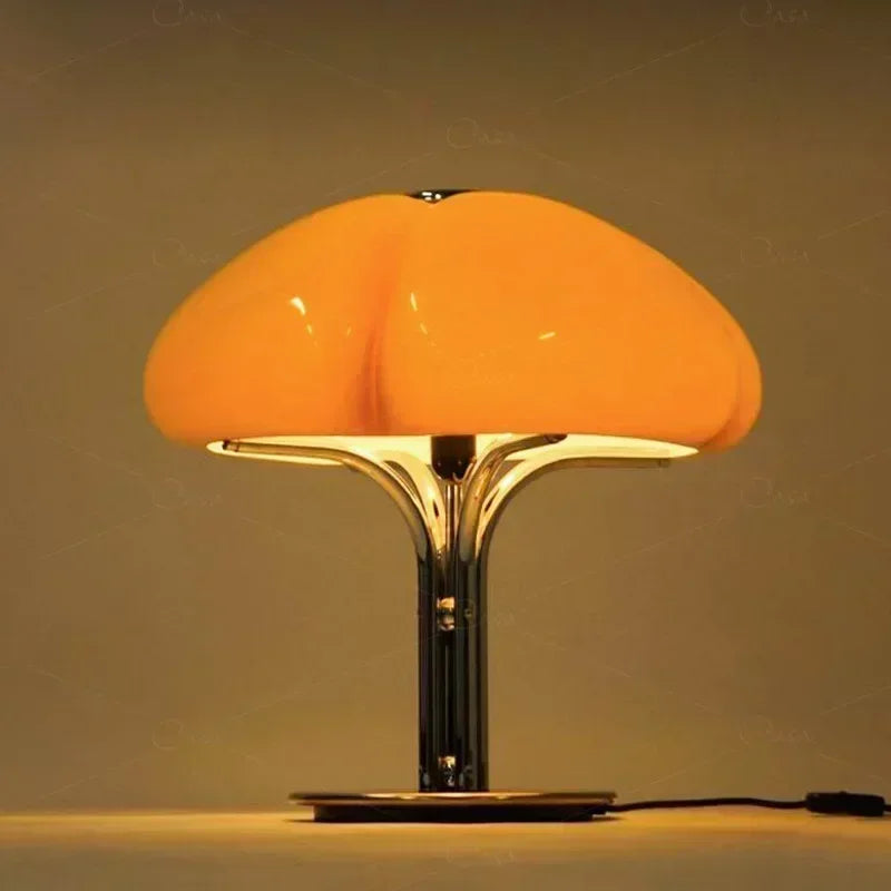 Lampe champignon orange | Cocoon orange