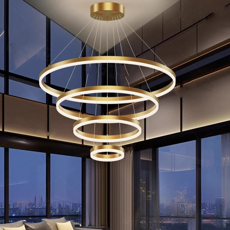 SUSPENSION LED | Entonnoir Noir