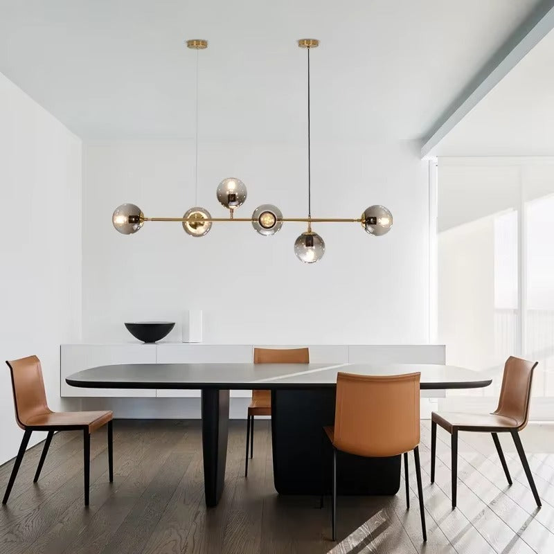 Suspension en verre fumé —  Horizon SMOKY