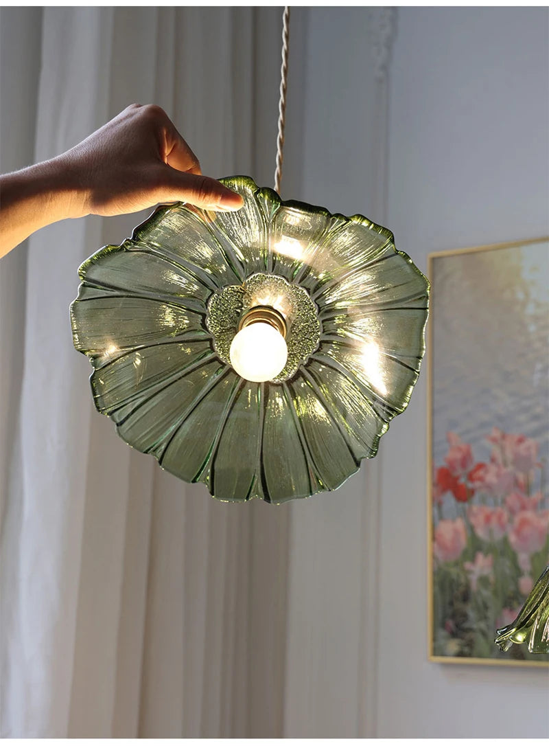 Suspension fleur colorée — FLORAL