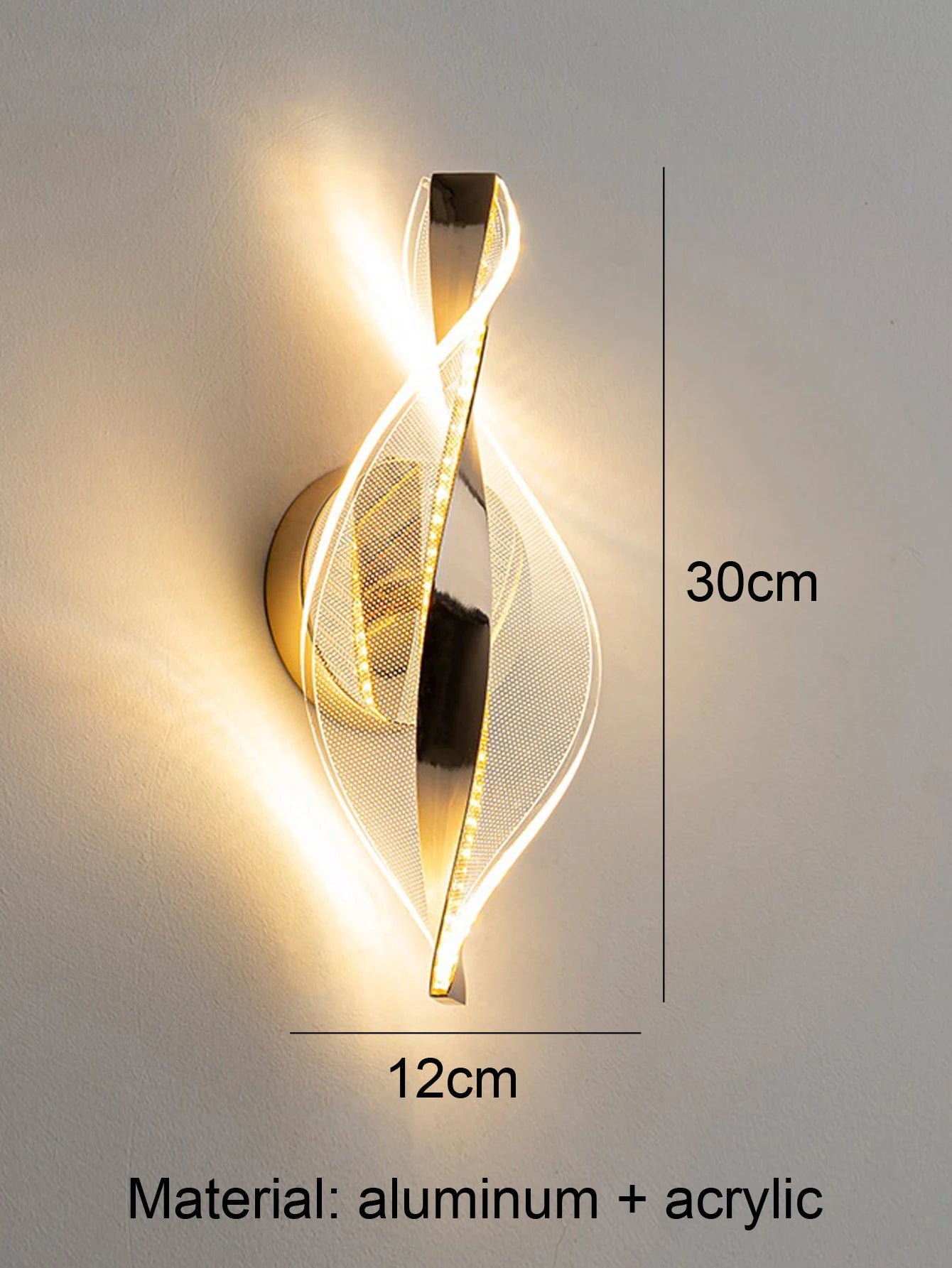 APPLIQUE MURALE LED| Spirale