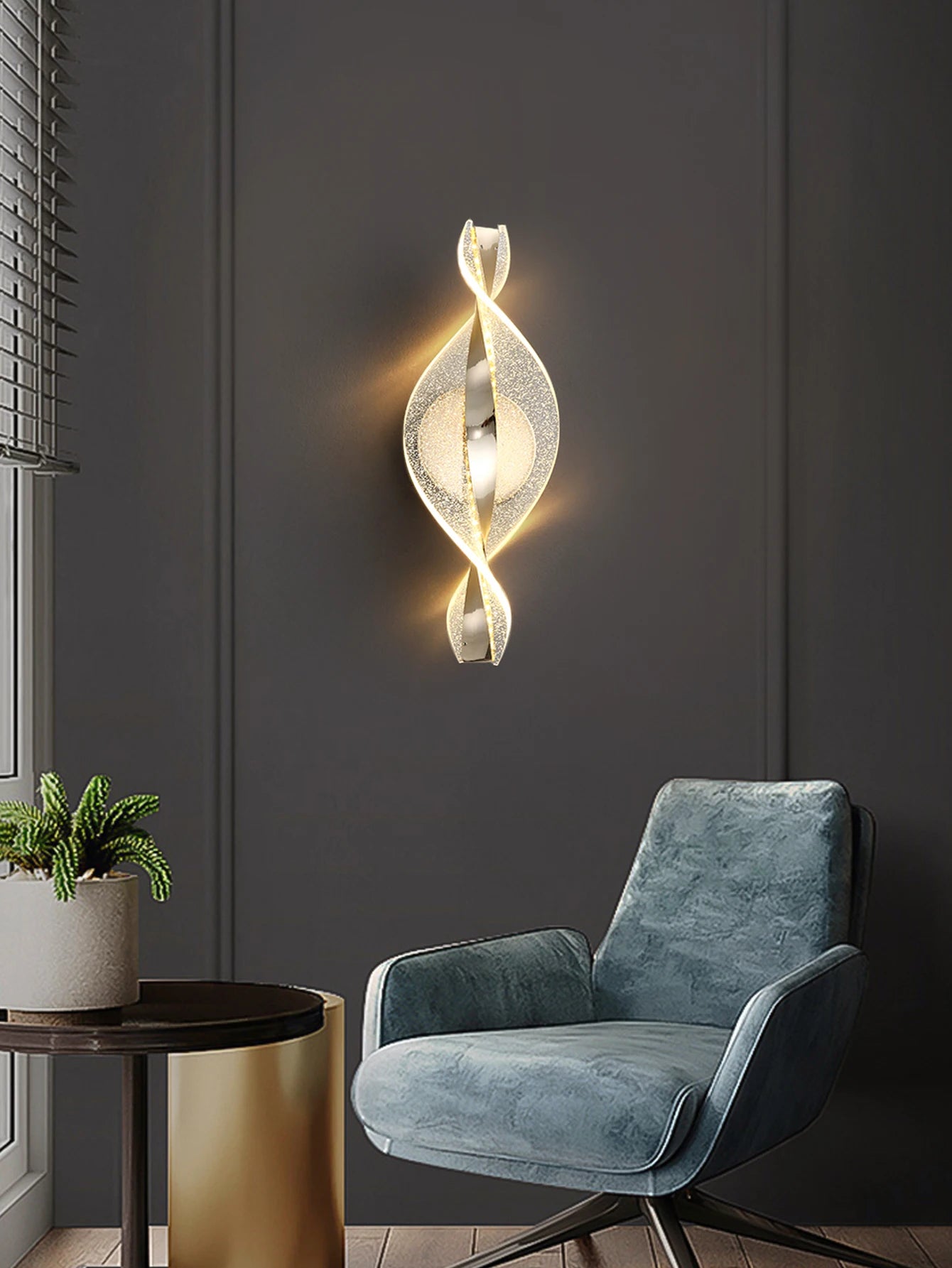 APPLIQUE MURALE LED| Spirale