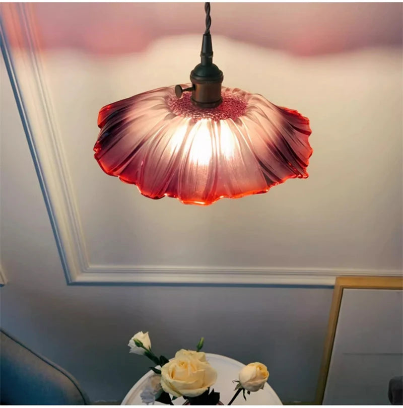 Suspension fleur colorée — FLORAL