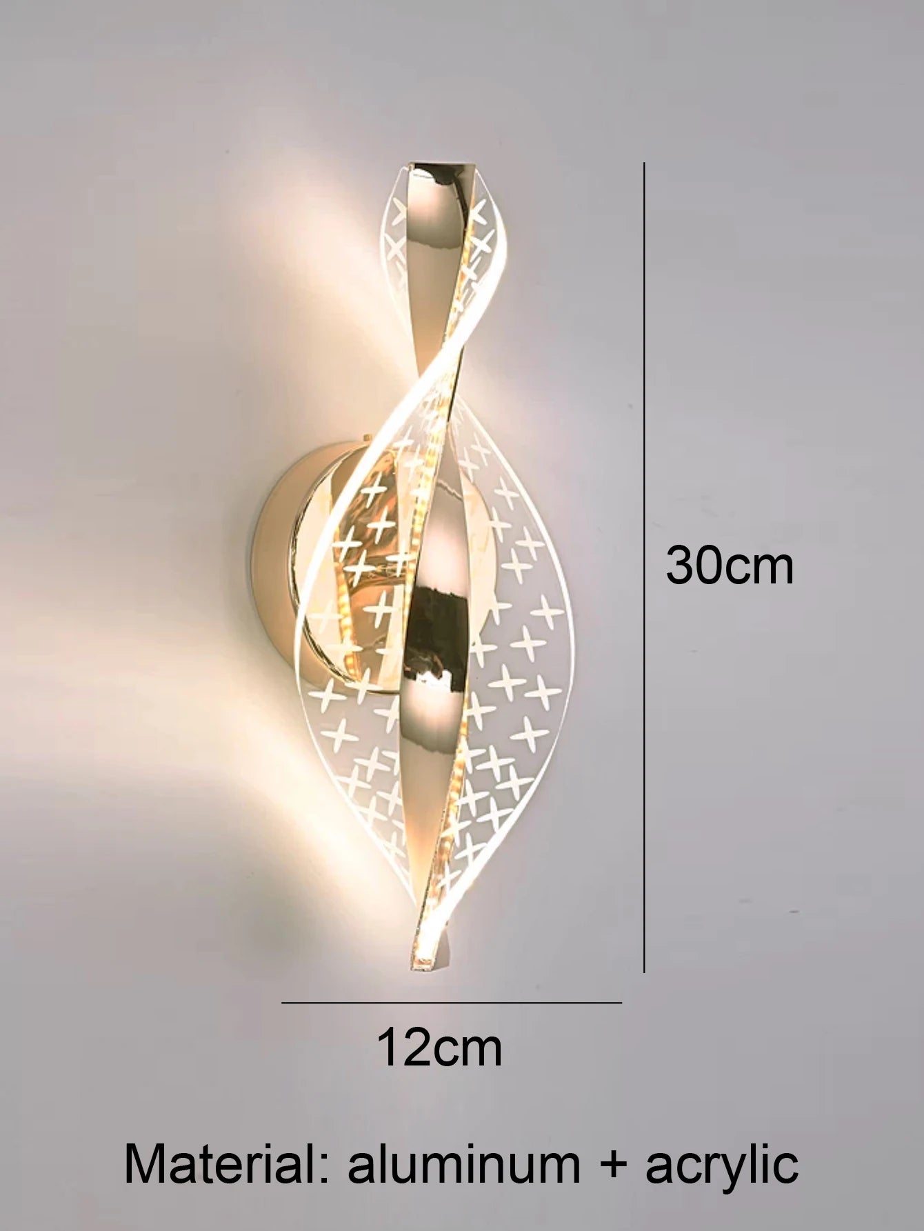 APPLIQUE MURALE LED| Spirale
