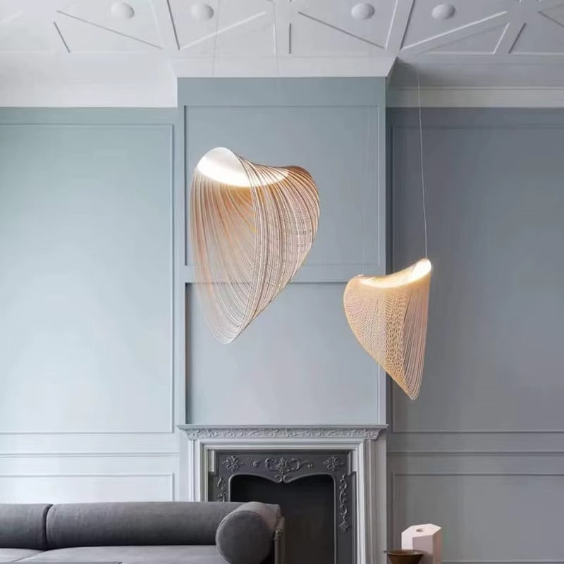 Suspension en bois sculpturale |Yuna