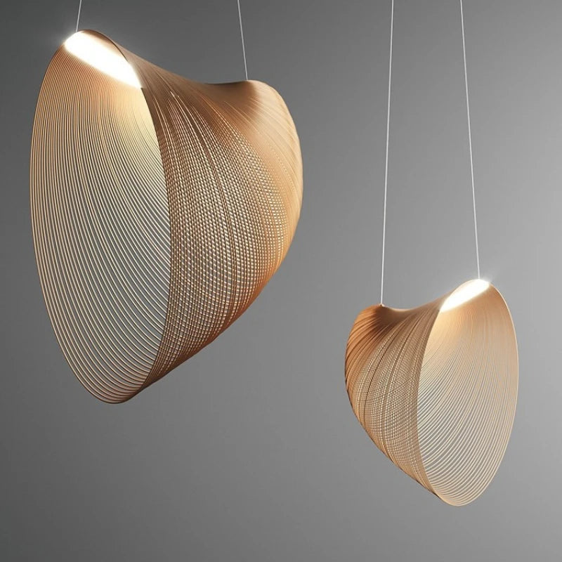 Suspension en bois sculpturale |Yuna