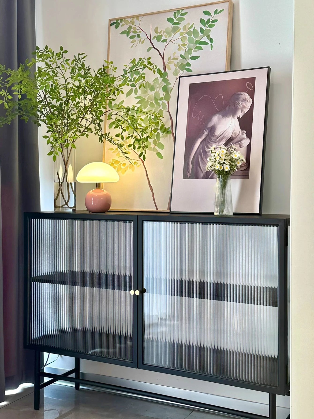 Lampe  rose