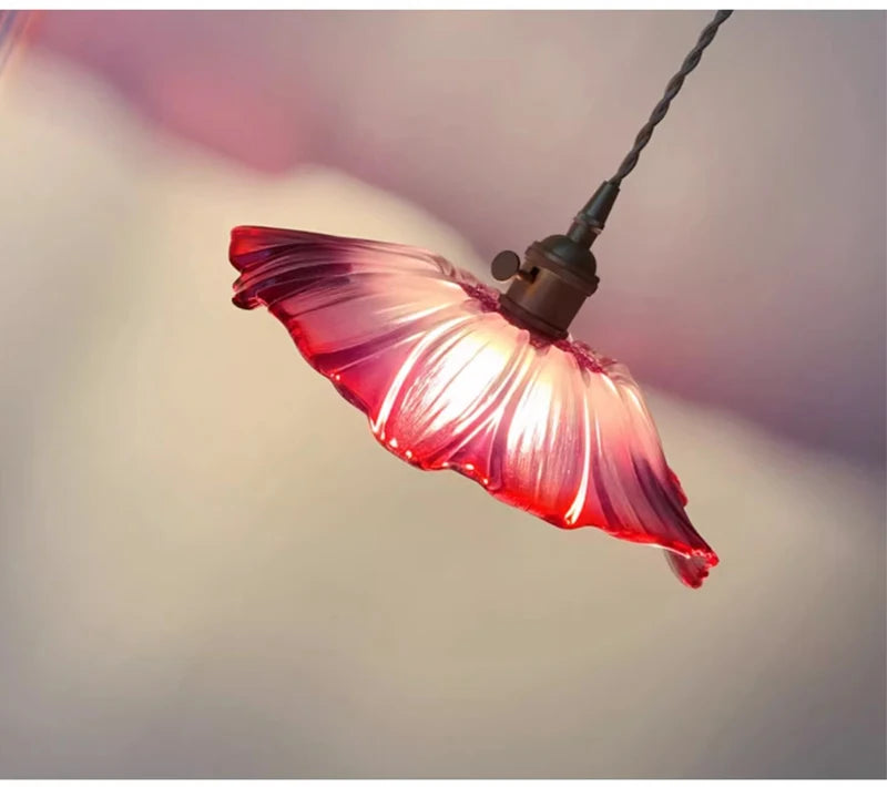 Suspension fleur colorée — FLORAL