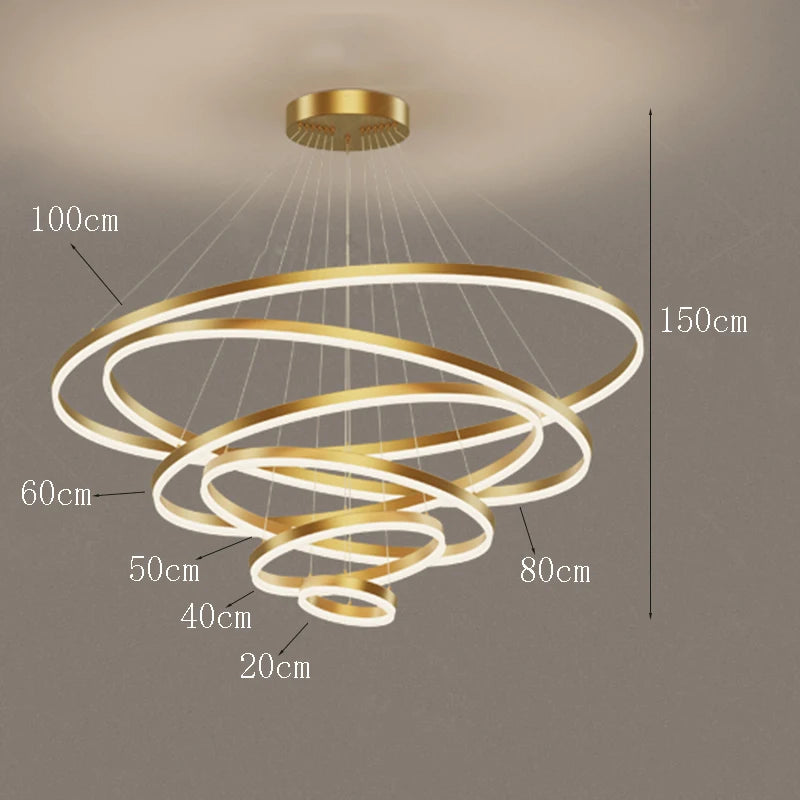 SUSPENSION LED | Entonnoir Noir