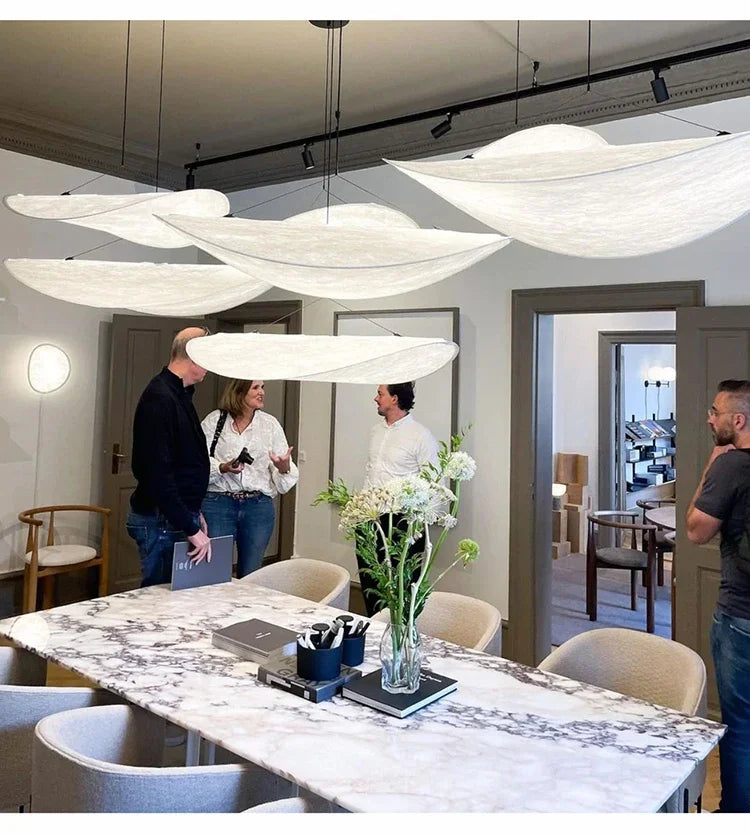 Suspension en tissu | Pétale d'Ivoire