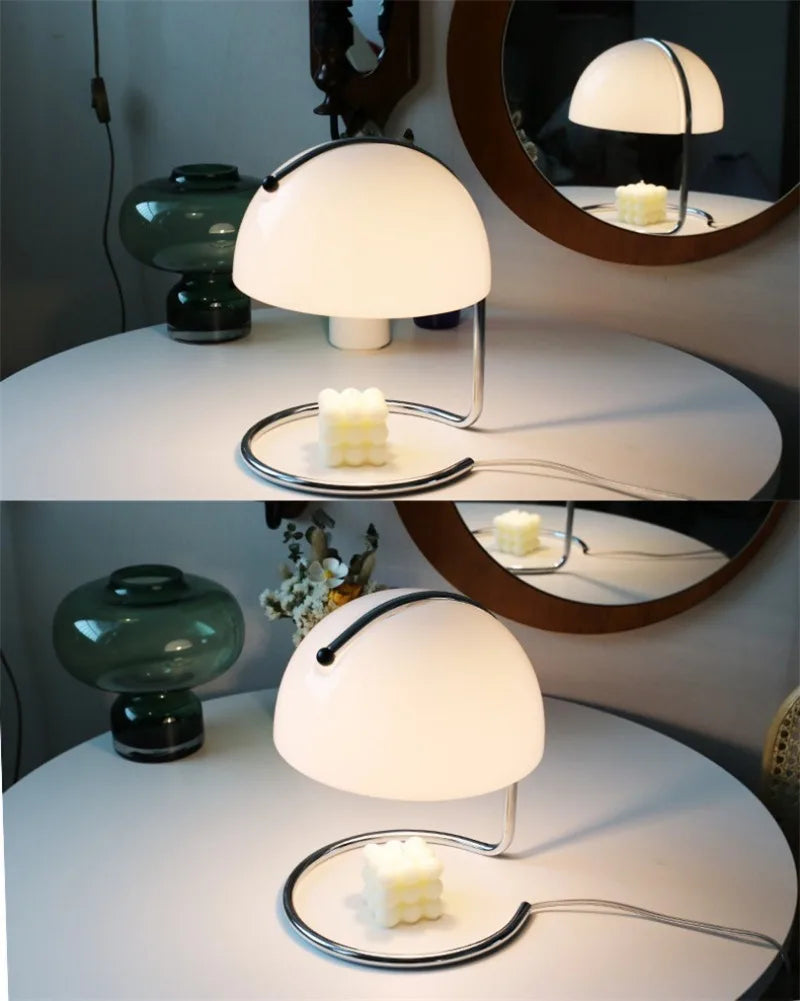 Lampe champignon orange |
