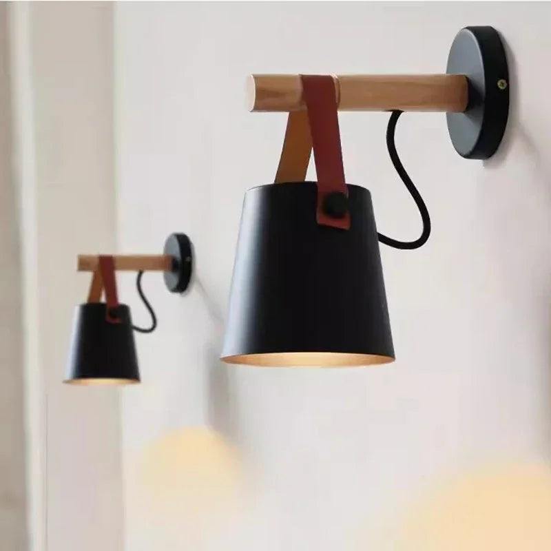 WOODEN WALL LIGHT | Belt