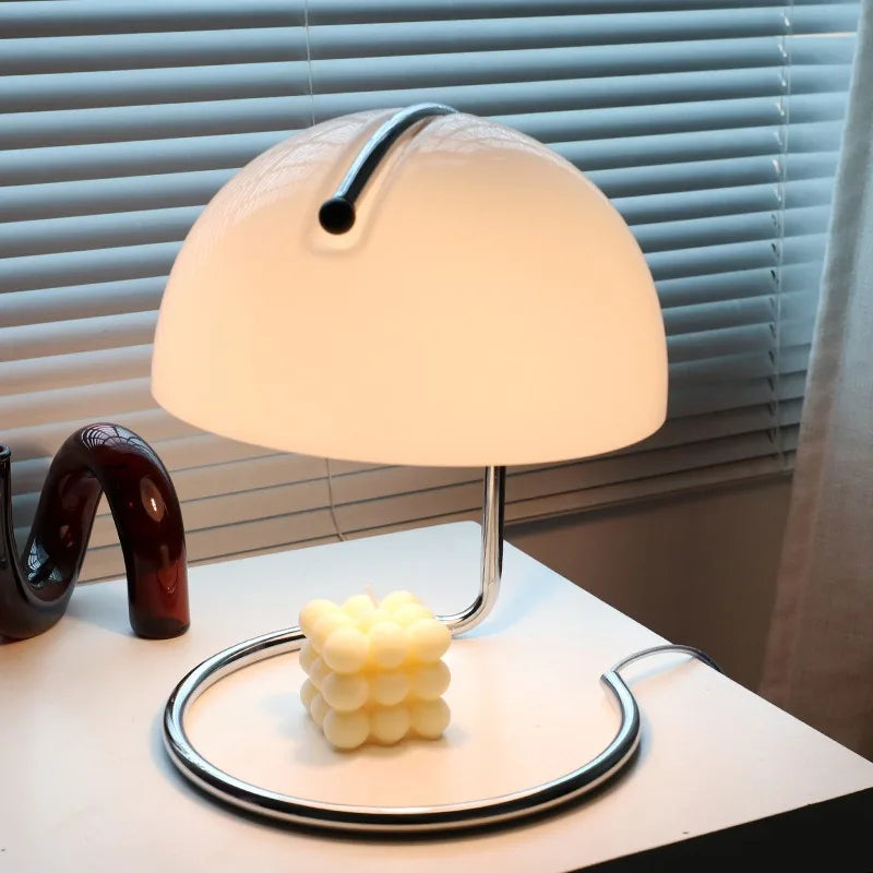 Lampe champignon orange |