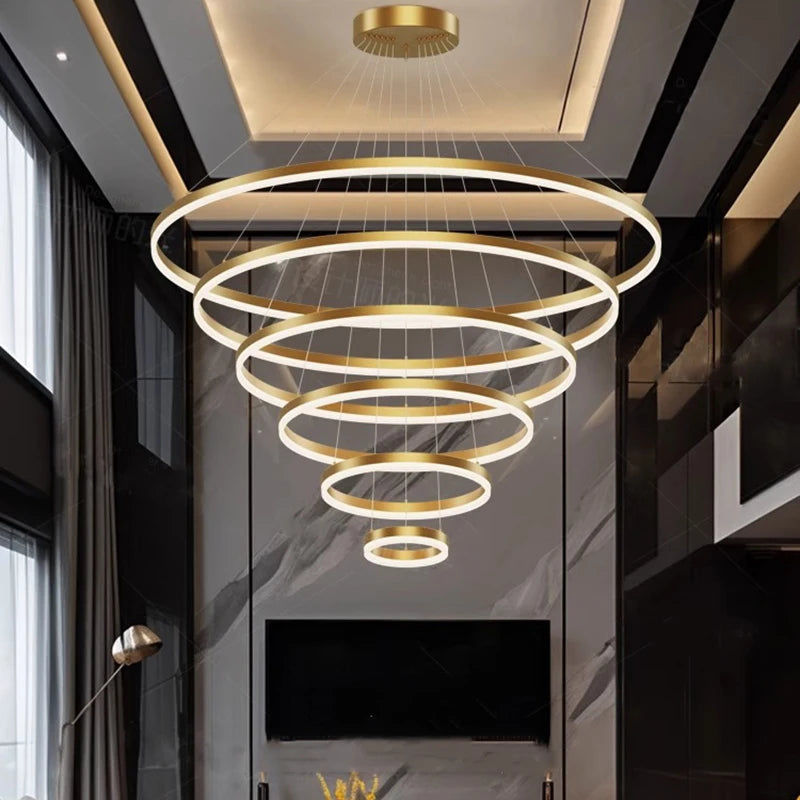 SUSPENSION LED | Entonnoir Noir