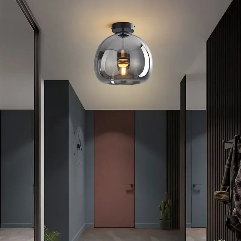 Plafonnier en verre design — AUREL