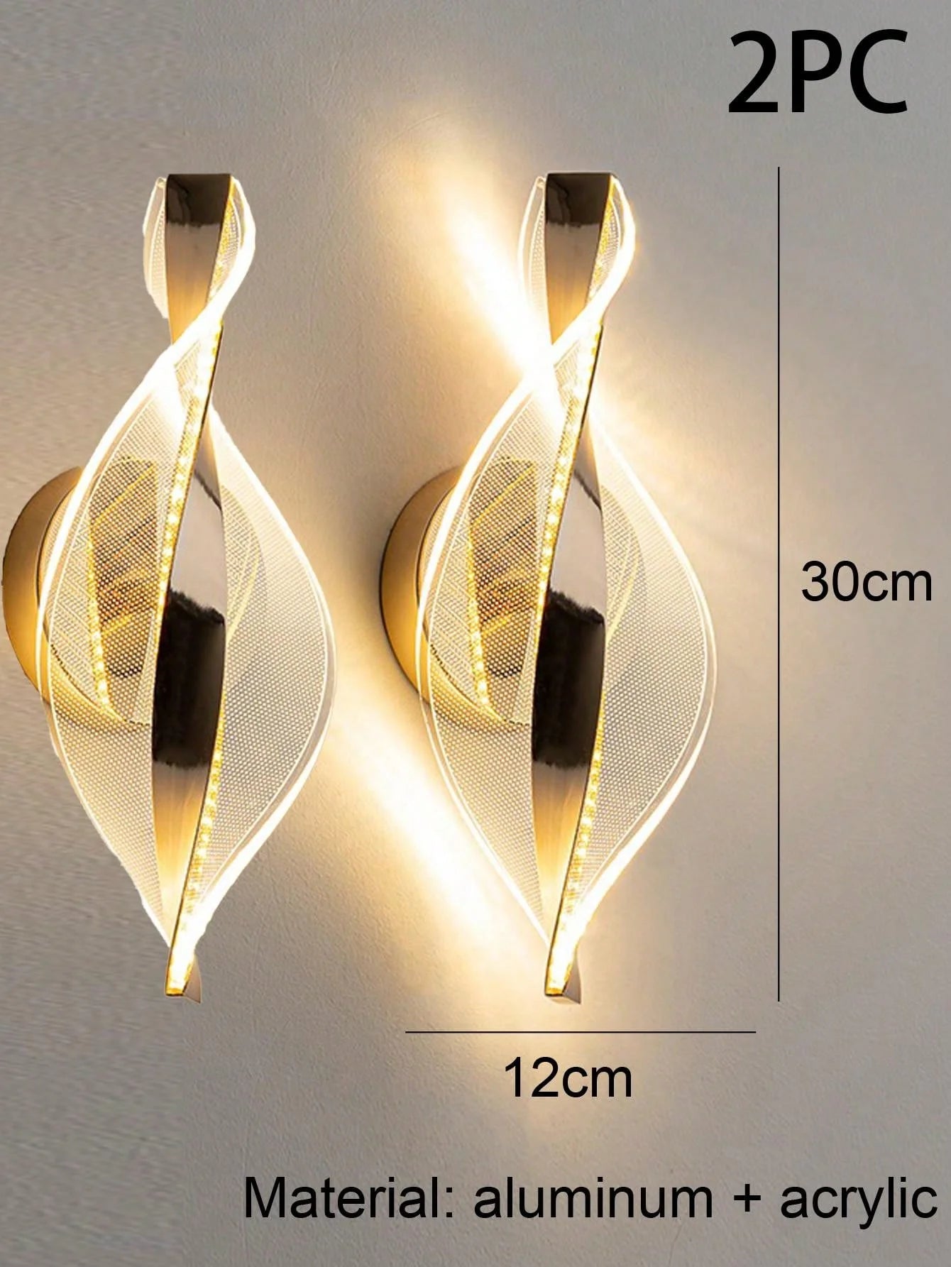 APPLIQUE MURALE LED| Spirale