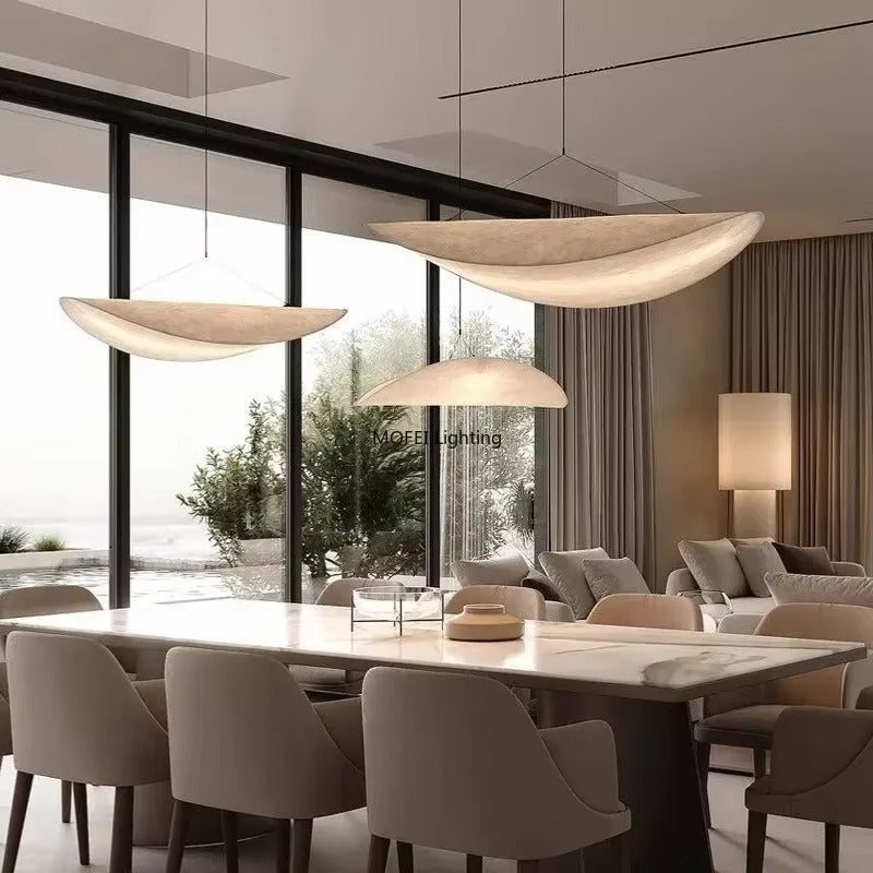 Suspension en tissu | Pétale d'Ivoire