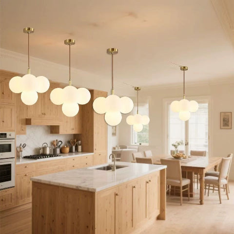 Suspension luminaire design en serie