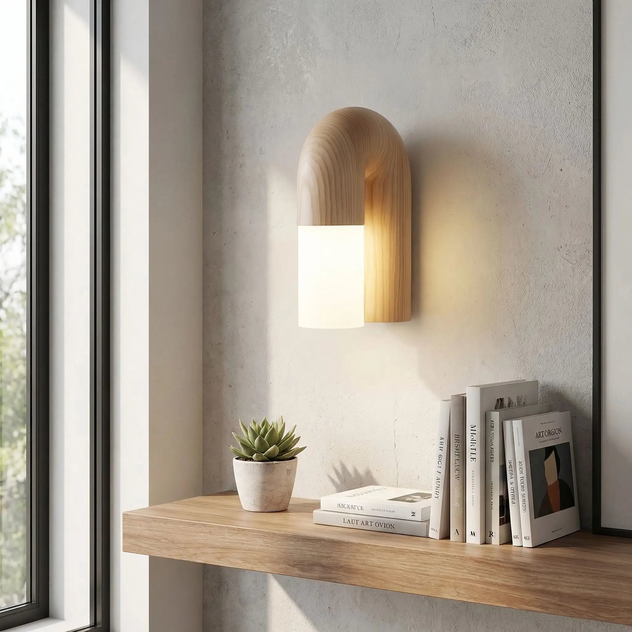 Applique murale bois Arcia