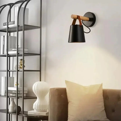 applique murale bois decoration salon