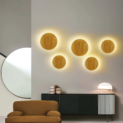 applique murale bois design